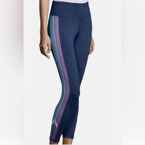 Vineyard Vines Navy Striped Yoga Pants Size Small